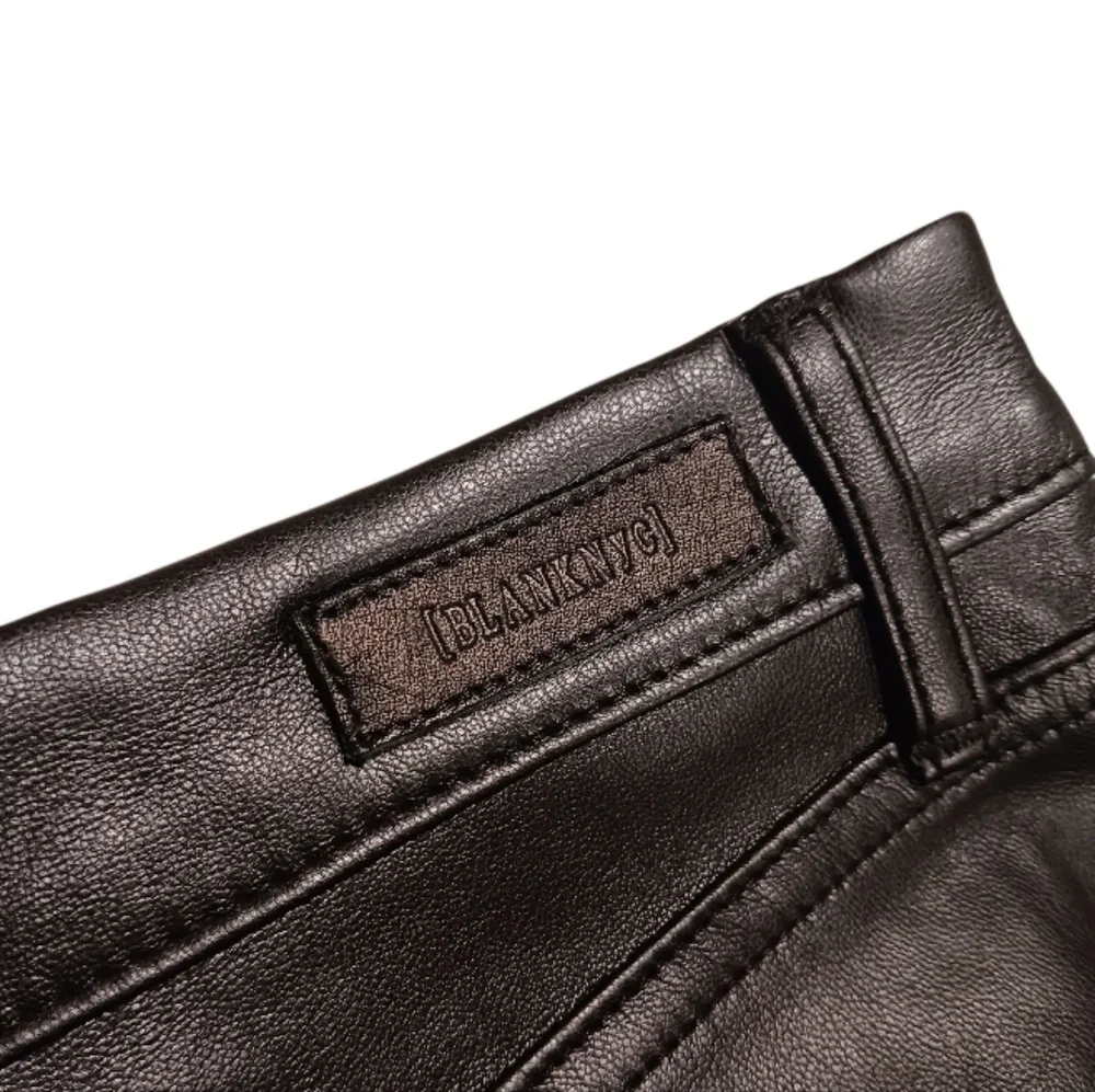 BLANK NYC Faux Vegan Leather Ankle Pants Need You Tonight